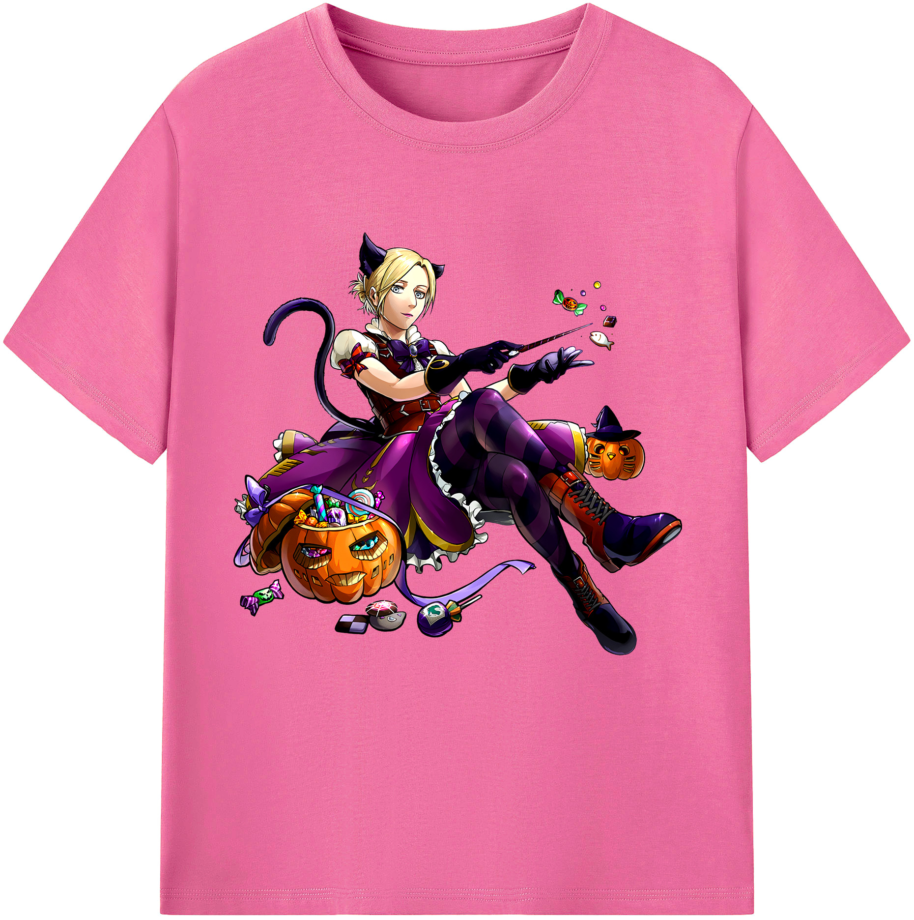 （画像用） 進撃の巨人 アニ・レオンハート Attack on Titan Annie Leonhart レディースカジュアルプリントTシャツ（綿100％）